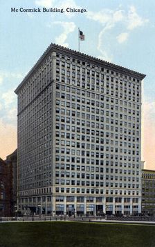 McCormick Building, Chicago, Illinois, USA, 1911