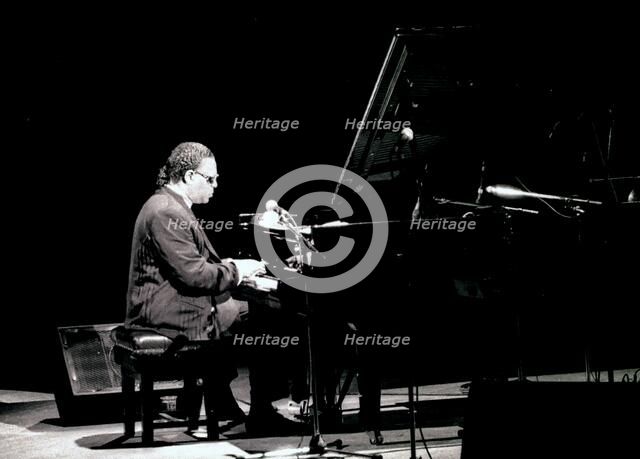 McCoy Tyner, Royal Festival Hall, London, 1990. Artist: Brian O'Connor