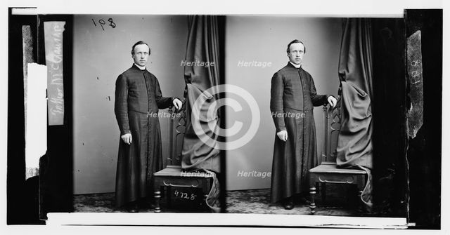 McGauran, Rev. Father, ca. 1860-1865. Creator: Unknown.