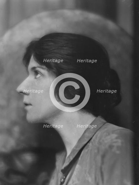 McGerry, Katherine, portrait photograph, 1915. Creator: Arnold Genthe.