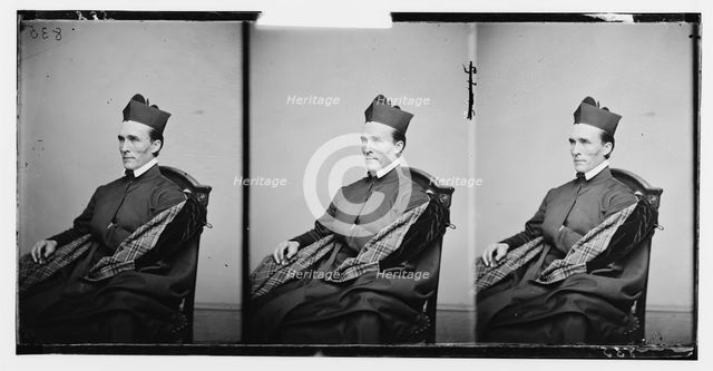 McGuire, Father, of Georgetown University in 1866, ca. 1860-1865. Creator: Unknown.