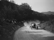 McKenzie of WF Knight competing in a JCC hillclimb, South Harting, Sussex, 1922. Artist: Bill Brunell