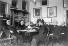 McKinley & cabinet, between 1897 and 1901. Creator: Frances Benjamin Johnston