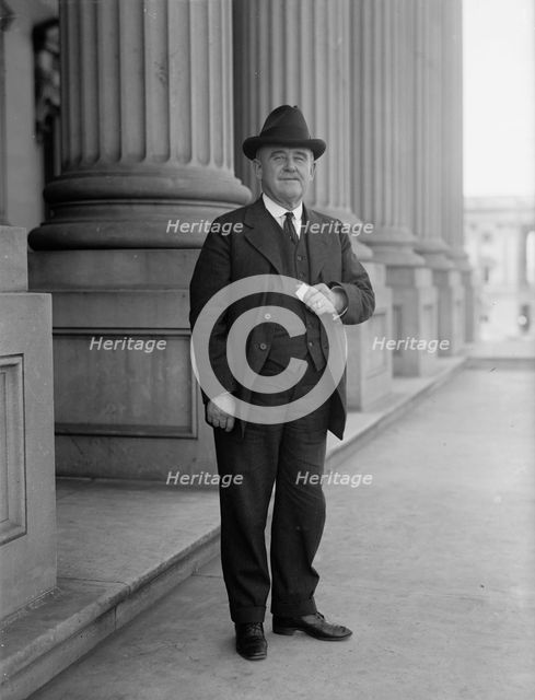 Mckinley, William Brown, Rep. from Illinois, 1905-1913, 1915-1921; Senator, 1921-1926, 1915. Creator: Harris & Ewing.