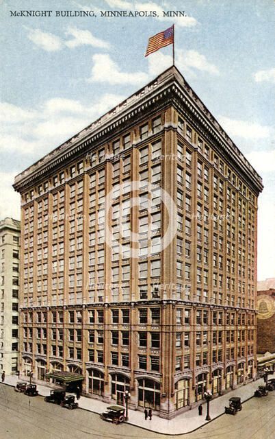 McKnight Building, Minneapolis, Minnesota, USA, 1914. Artist: Unknown