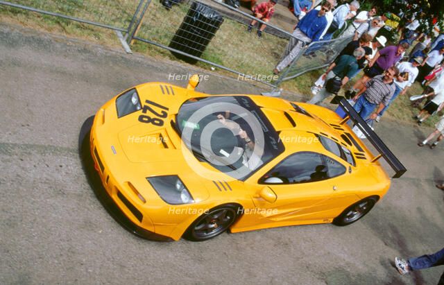 McLaren F1 GTR 1995 Le Mans winner,1996 Goodwood festival. Artist: Unknown.