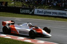 McLaren MP4B, Niki Lauda, 1982 British Grand Prix at Brands Hatch. Creator: Unknown