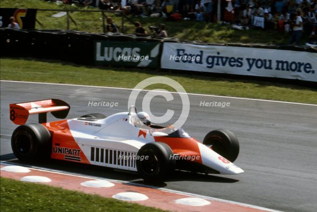 McLaren MP4B, Niki Lauda, 1982 British Grand Prix at Brands Hatch. Creator: Unknown.