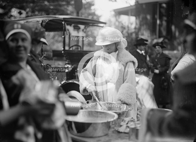 Mclean, Mrs. Edward Beale, Red Cross, Luncheon, 1917. Creator: Harris & Ewing.