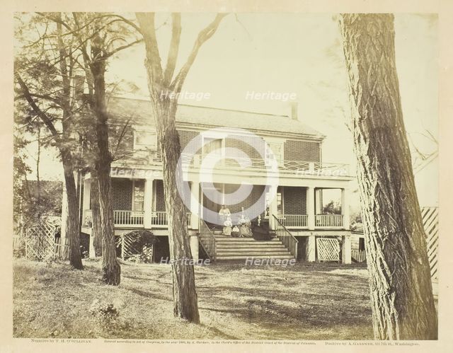 McLean's House, Appomattox Court-House, Virginia, April 1865. Creator: Alexander Gardner.