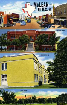 McLean, Texas, USA, 1945