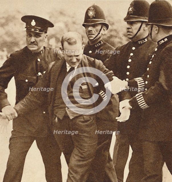 'McMahon: He was sentenced to twelve months' hard labour for producing a revolver with intent to al Artist: Unknown.