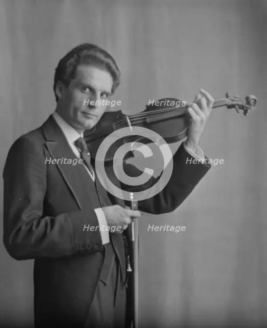 McMillan, Mr., portrait photograph, 1913. Creator: Arnold Genthe.