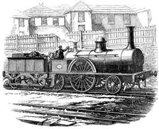 M'Connells British locomotive machine, presented at the Exposition Universelle in Paris, June 1855