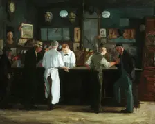 McSorley's Bar, 1912. Creator: John Sloan