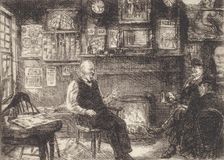 McSorley's Back Room, 1916. Creator: John Sloan