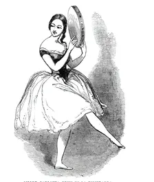 Mdlle. Carlotta Grisi in La Smeralda, 1844. Creator: Unknown