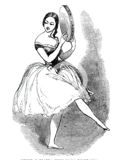 Mdlle. Carlotta Grisi in La Smeralda, 1844. Creator: Unknown.