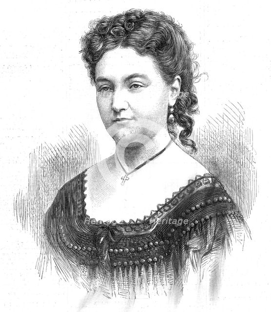 Mdlle. Marimon, 1871. Creator: Unknown.