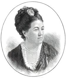 Mdlle. Titiens, of Her Majesty's Opera, 1876. Creator: Unknown