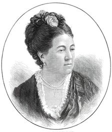 Mdlle. Titiens, of Her Majesty's Opera, 1876. Creator: Unknown