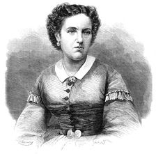 Mdlle. Trebelli, of Her Majesty's Theatre, 1862. Creator: Unknown