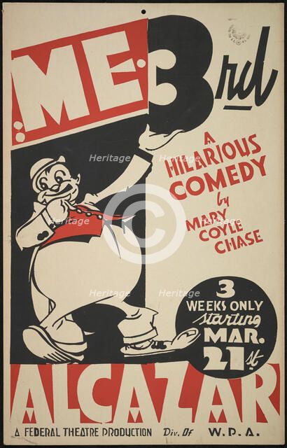 Me Third, San Francisco, 1938. Creator: Unknown.