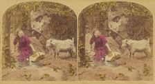 Met a Tartar (Papa's Dinner Gone.), 1876. Creator: L. Melander & Bro