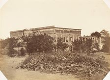 [Metcalfe House, Delhi], 1858-61. Creator: Jean Baptiste Oscar Mallitte
