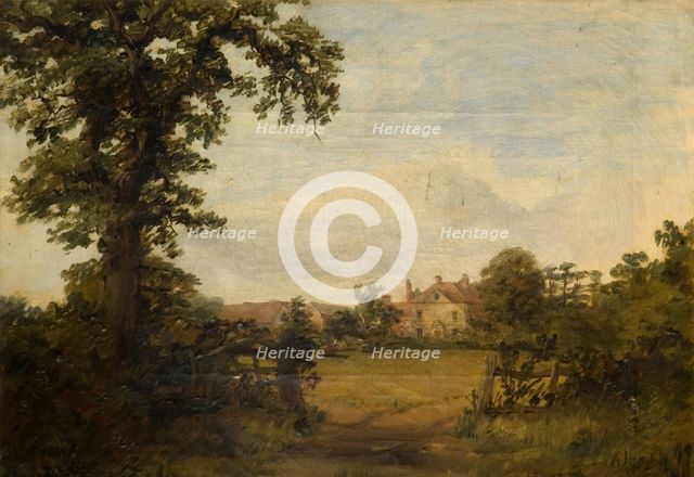 Metchley Park Farm, Harborne, 1845. Creator: Charles Thomas Burt.