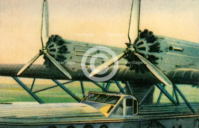 Metal aircraft propellers, 1932. Creator: Unknown.