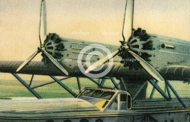 Metal aircraft propellers, 1932. Creator: Unknown.