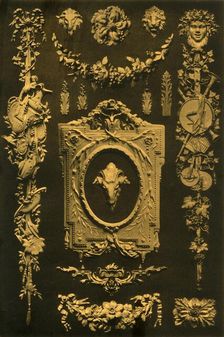 Metal fittings, France and Germany, 18th century, (1898). Creator: Unknown