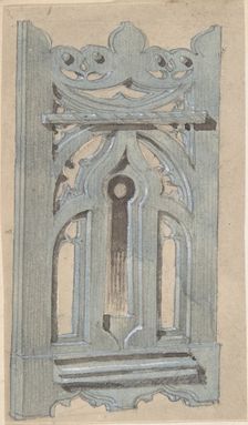 Metal Keyplate for Church, second half 19th century. Creator: Anon