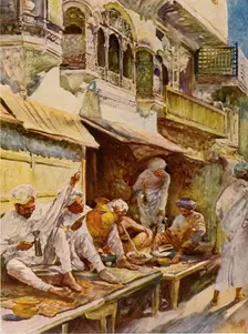 Metal Working in India 1911. Creator: Unknown