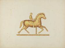 Metal Weather Vane, c. 1940. Creator: Frances Cohen