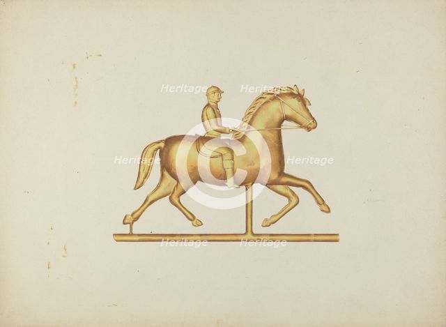 Metal Weather Vane, c. 1940. Creator: Frances Cohen.
