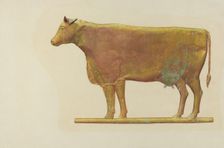 Metal Weather Vane, c. 1940. Creator: Helen E Gilman