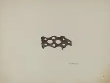 Metal Trivet, c. 1942. Creator: Violet Hartenstein