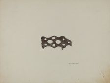 Metal Trivet, c. 1942. Creator: Violet Hartenstein