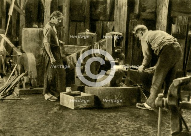 Metalworkers, Styria, Austria, c1935. Creator: Unknown.