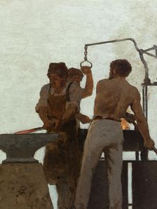 Metallurgy: Sketch for the school in rue Chateau-Landon, 10th arrondissement of Paris, 1881. Creator: Jules Didier