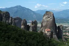 Meteora, Greece, 2003. Creator: Ethel Davies