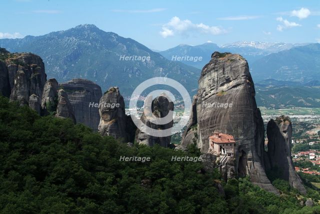 Meteora, Greece, 2003. Creator: Ethel Davies.