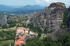 Meteora, Greece, 2003. Creator: Ethel Davies