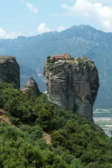 Meteora, Greece, 2003. Creator: Ethel Davies