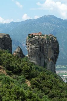 Meteora, Greece, 2003. Creator: Ethel Davies