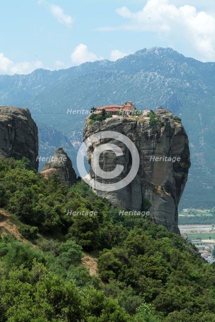 Meteora, Greece, 2003. Creator: Ethel Davies.
