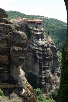 Meteora, Greece, 2003. Creator: Ethel Davies
