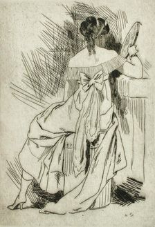 Métella, 1870. Creator: Félicien Rops